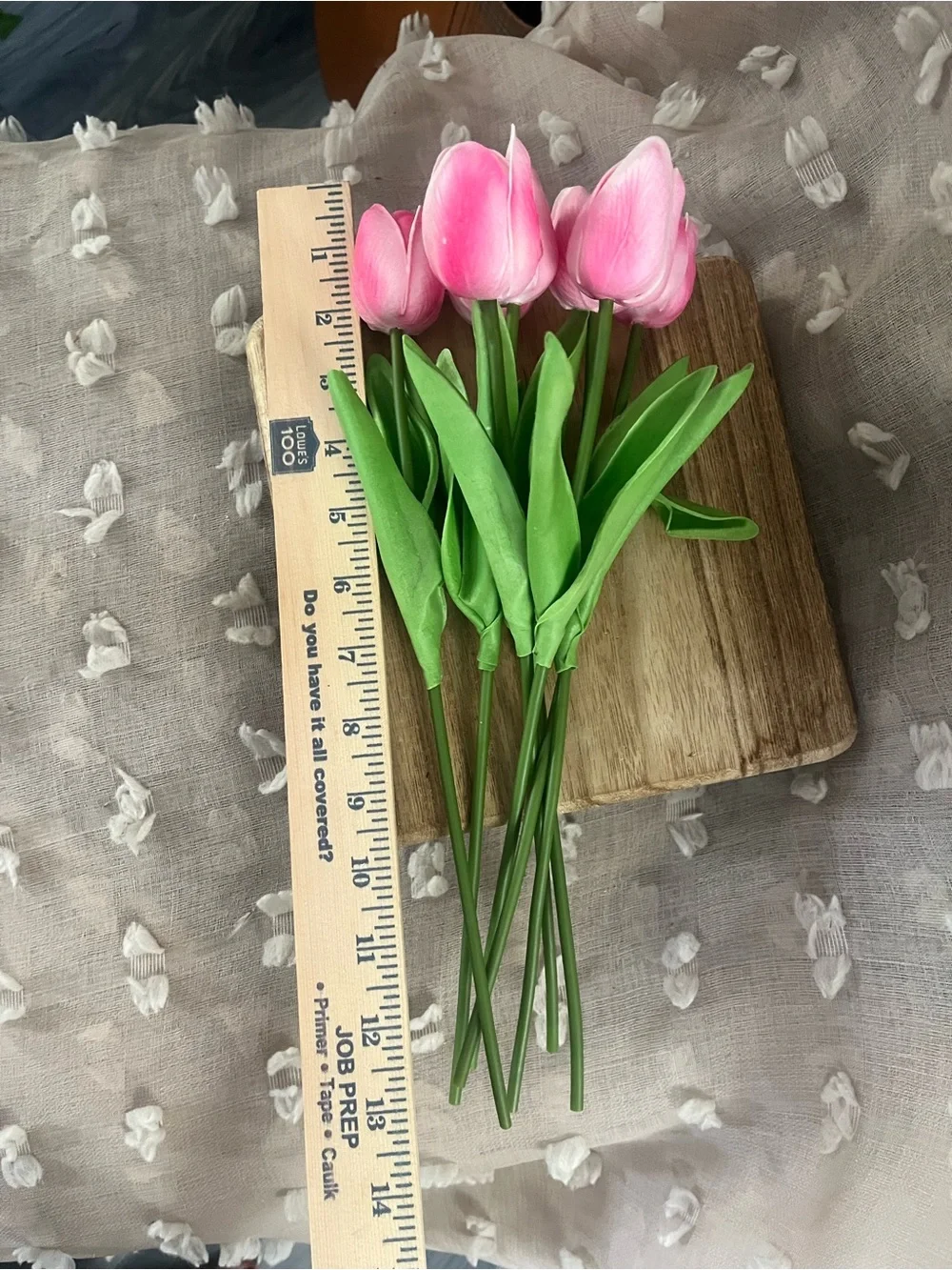Pink Tulip Bouquet Home Accent - Unbranded